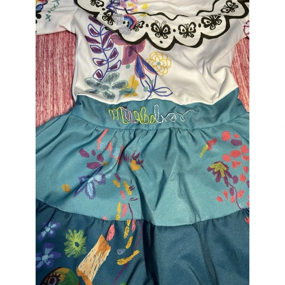 Spirit Of Halloween Disney Encanto Mirabel Costume Dress Child Md (8-10) - Picture 10 of 16